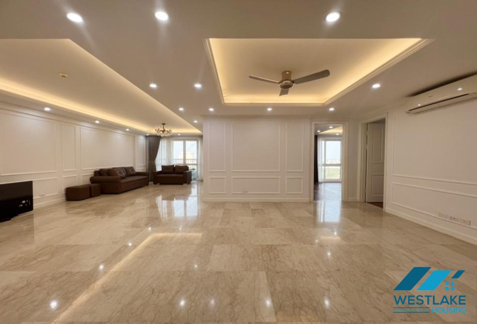 Renovated 3 beds apartment for rent in P building, Ciputra, Tay Ho