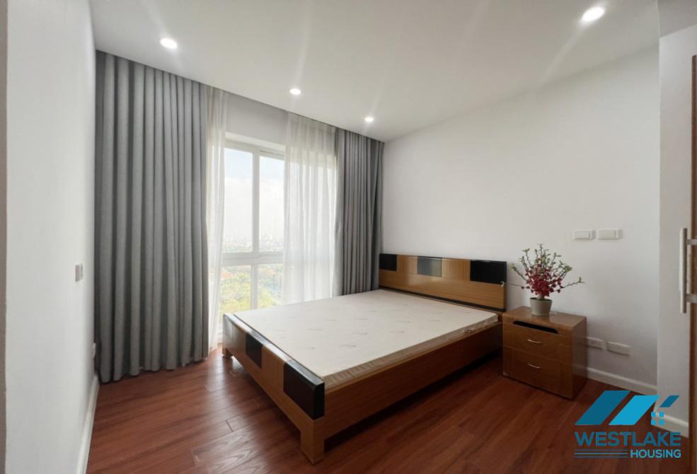 Renovated 3 beds apartment for rent in P building, Ciputra, Tay Ho