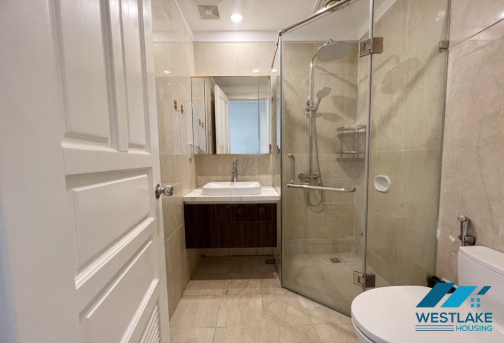 Renovated 3 beds apartment for rent in P building, Ciputra, Tay Ho