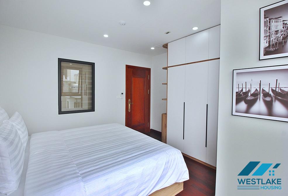 Brand new and modern 02 bedrooms apartment for rent on Nhat Chieu Street, Tay Ho, Ha Noi