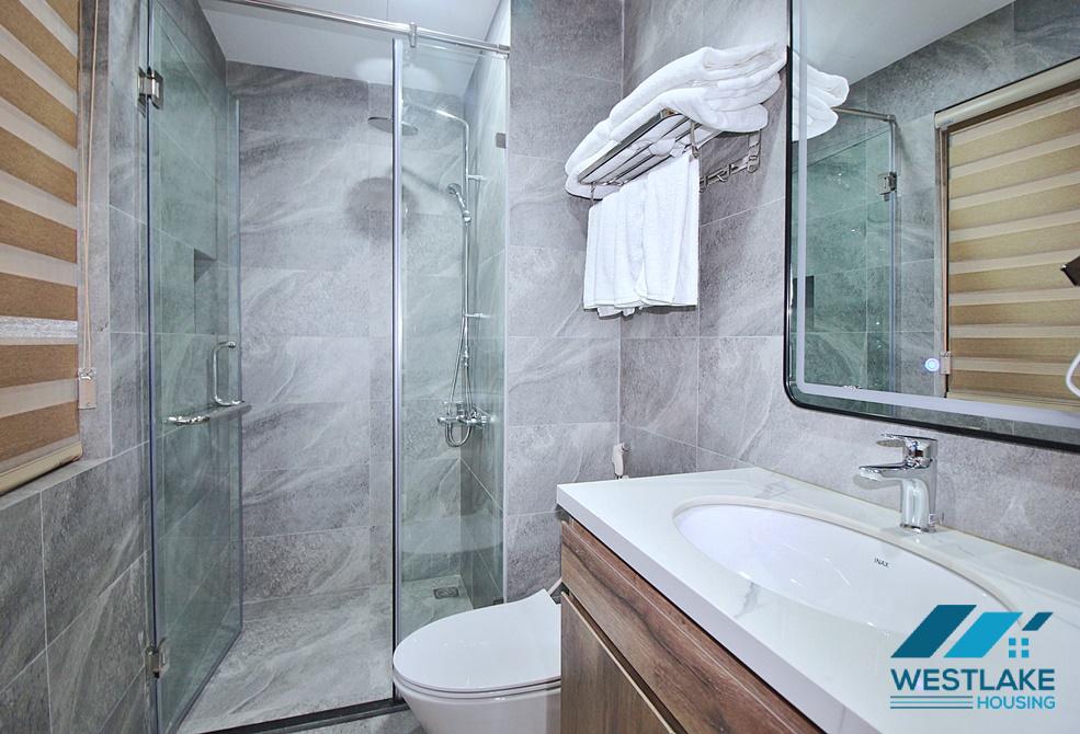 Brand new and modern 02 bedrooms apartment for rent on Nhat Chieu Street, Tay Ho, Ha Noi