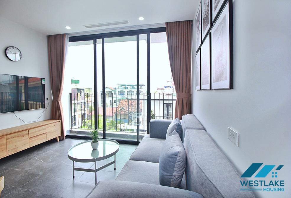 Brand new and modern 02 bedrooms apartment for rent on Nhat Chieu Street, Tay Ho, Ha Noi