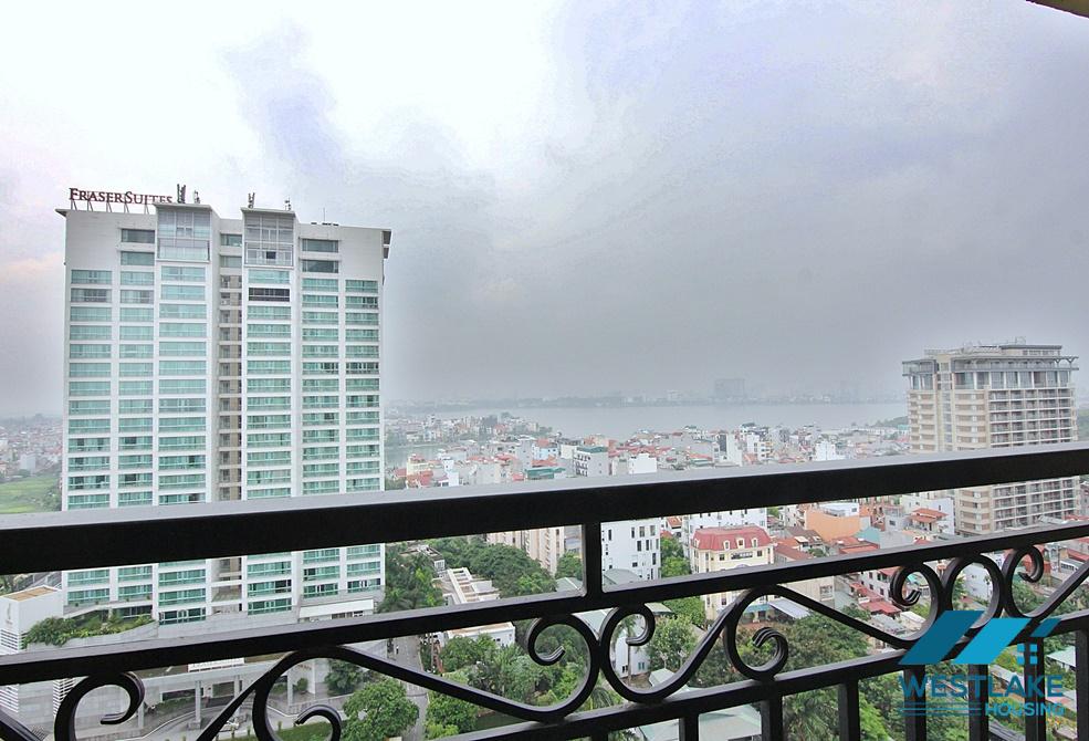 CHO THUÊ CĂN HỘ 4 PHÒNG NGỦ SANG TRỌNG TẠI DE L'ROI SOLEIL – VIEW HỒ TÂY TUYỆT ĐẸP!
