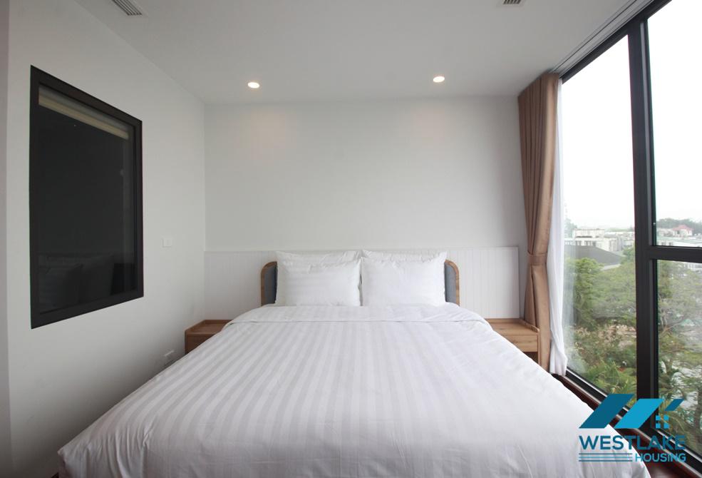 Beautiful 02 bedrooms apartment with amazing lake view for rent in Tay Ho, Ha Noi