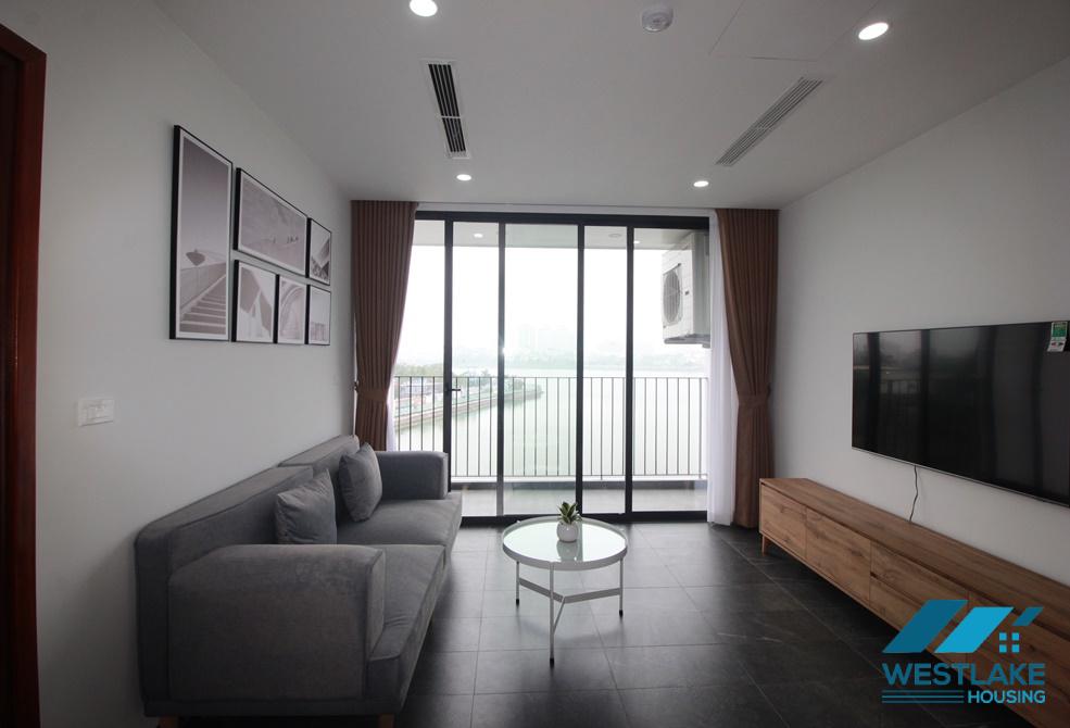 Beautiful 02 bedrooms apartment with amazing lake view for rent in Tay Ho, Ha Noi