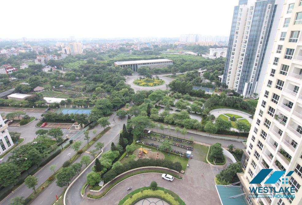 A three bedrooms apartment for rent in P building, Ciputra Tay Ho, Ha Noi