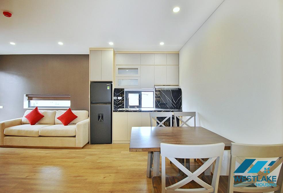 Lake view and brand new one bedroom apartment for rent in Vu Mien st, Tay Ho