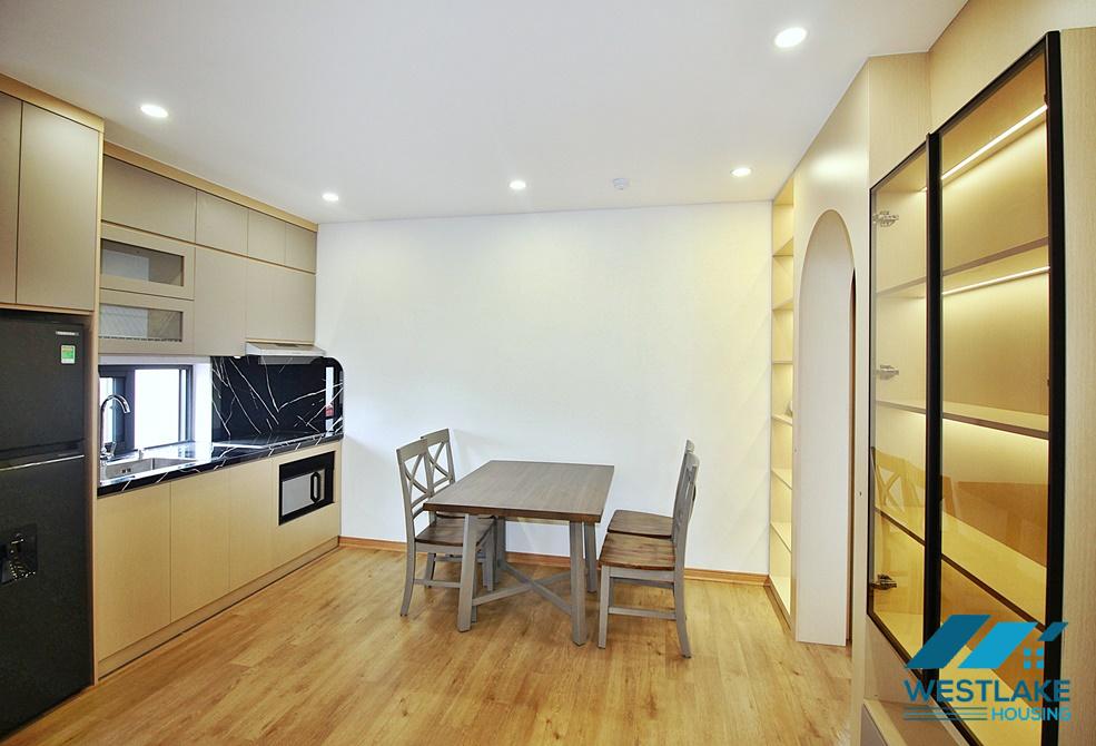 Lake view and brand new one bedroom apartment for rent in Vu Mien st, Tay Ho