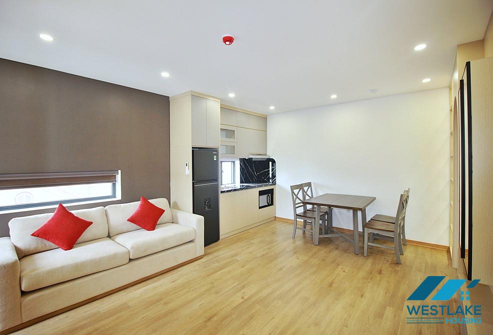 Lake view and brand new one bedroom apartment for rent in Vu Mien st, Tay Ho