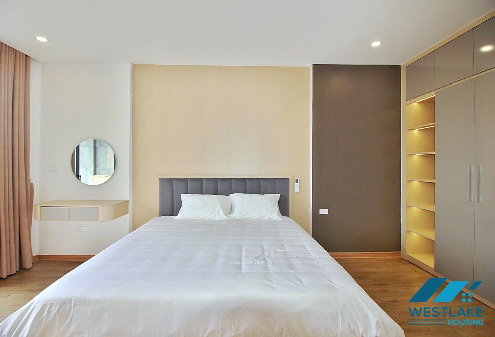 Lake view and brand new one bedroom apartment for rent in Vu Mien st, Tay Ho