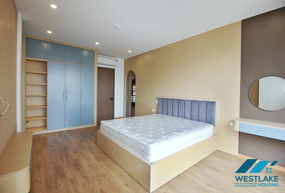 Morden and lake view 1 bedroom apartment for rent in Vu Mien st, Tay Ho