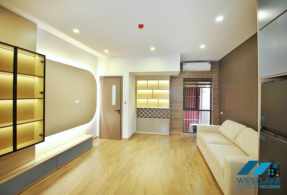 Morden and lake view 1 bedroom apartment for rent in Vu Mien st, Tay Ho