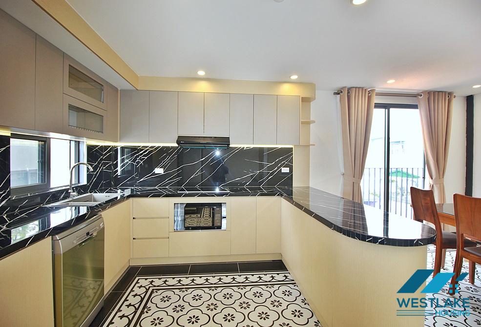 Brand new 02 bedrooms duplex apartment for rent on Vu Mien street, Tay Ho, Ha Noi