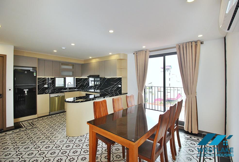 Brand new 02 bedrooms duplex apartment for rent on Vu Mien street, Tay Ho, Ha Noi