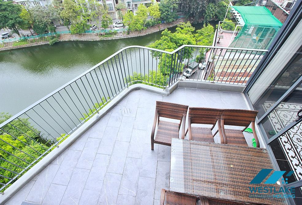 Brand new 02 bedrooms duplex apartment for rent on Vu Mien street, Tay Ho, Ha Noi