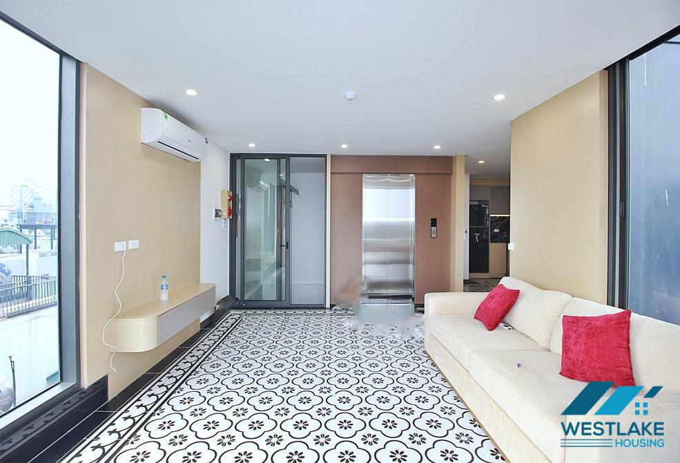 Brand new 02 bedrooms duplex apartment for rent on Vu Mien street, Tay Ho, Ha Noi
