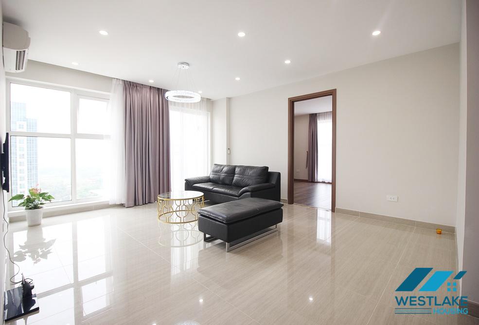 Căn hộ 3 phòng ngủ hoàn toàn mới cho thuê tại Ciputra, Tây Hồ
