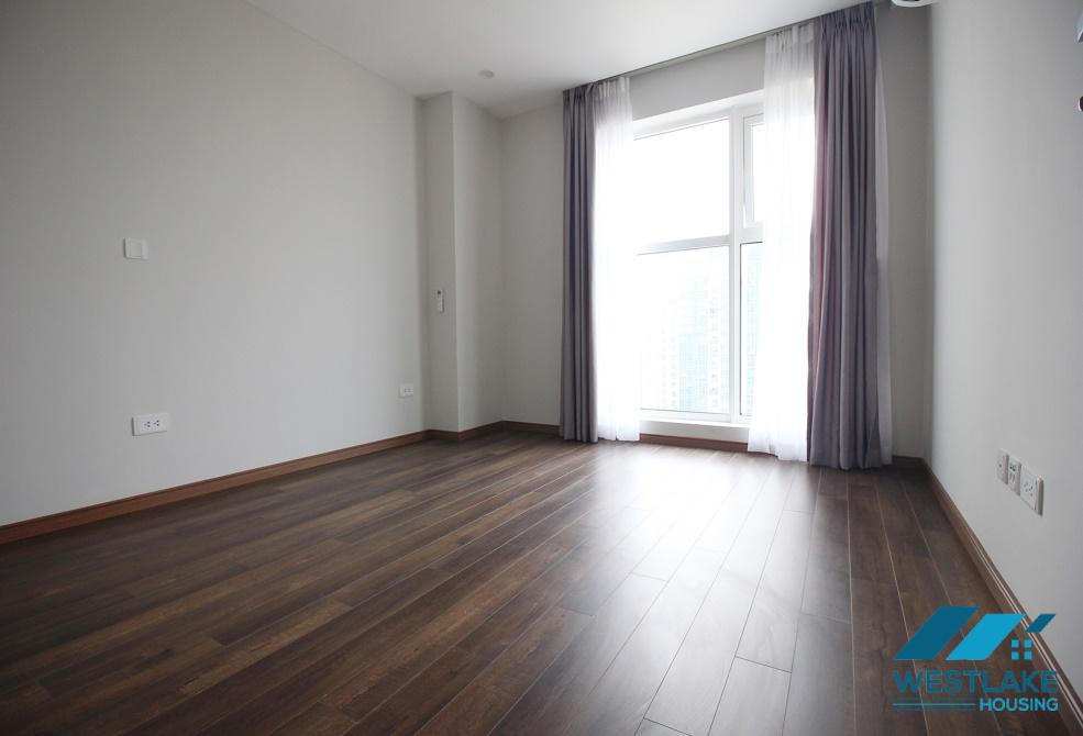 Căn hộ 3 phòng ngủ hoàn toàn mới cho thuê tại Ciputra, Tây Hồ