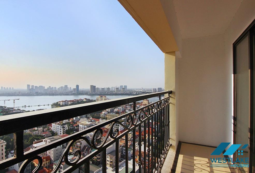 Cho thuê căn hộ 4 phòng ngủ hoàn toàn mới tại De Soleil, Xuân Diệu, Tây Hồ