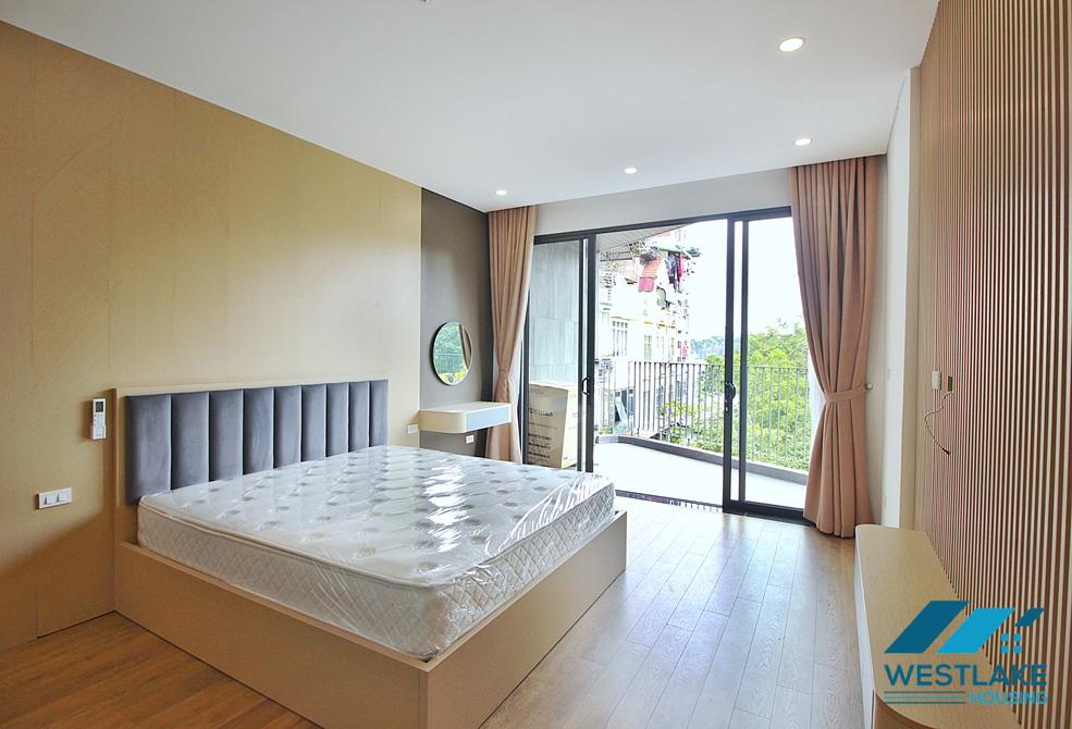 Căn Hộ 1 Phòng Ngủ Hoàn Toàn Mới, Ban Công View Hồ Cho Thuê Tại Phố Vũ Miên Tây Hồ, Hà Nội