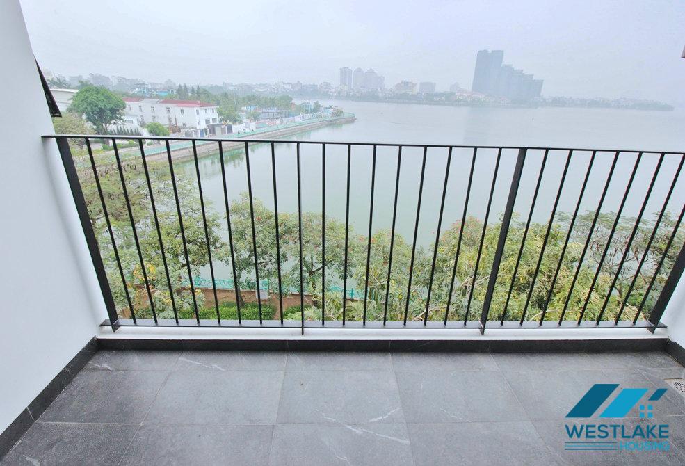 Căn Hộ 2 Phòng Ngủ Hoàn Toàn Mới, Ban Công View Hồ Tuyệt Đẹp Cho Thuê Tại Tây Hồ, Hà Nội