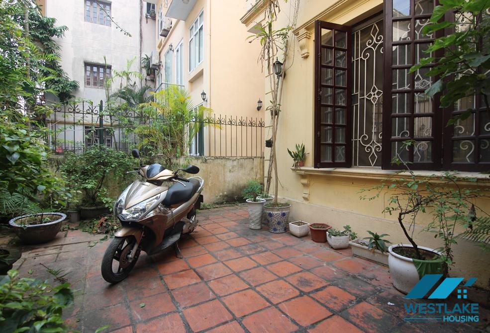 A 3 bedroom house with small yrad for rent in Tay Ho, Ha Noi