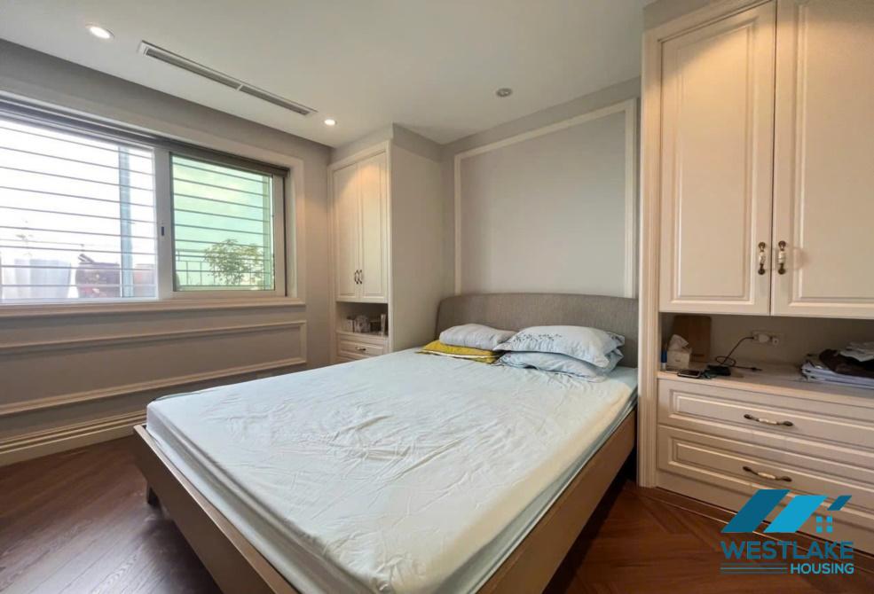 Morden duplex apartment with 4 bedrooms for rent in Ciputra, Tay Ho district, Ha Noi