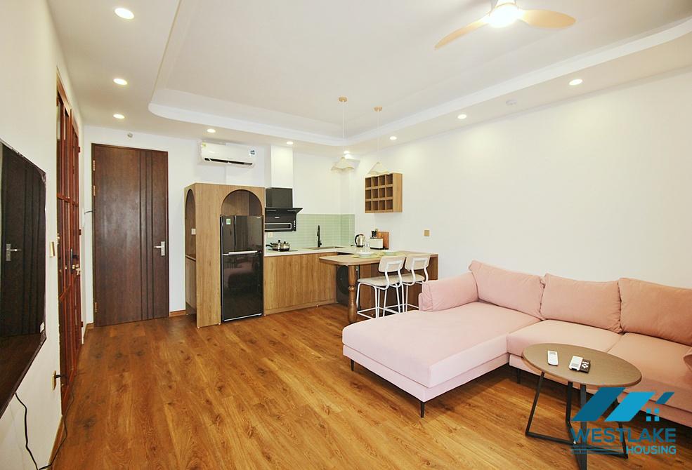 Brand new one bedroom apartment for rent on Vu Mien street, Tay Ho, Ha Noi