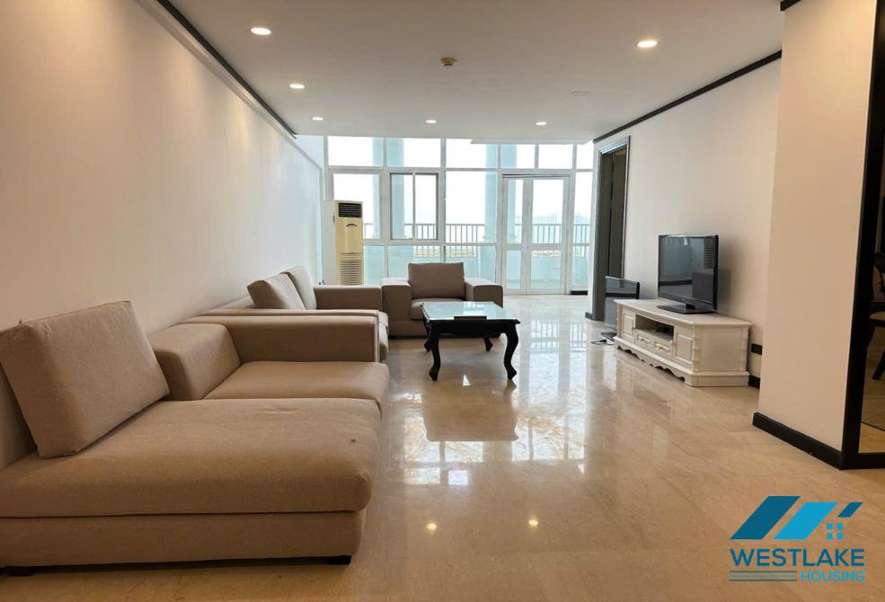 A beautiful penthouse apartment for rent in P1 Tower, Ciputra, Ha Noi