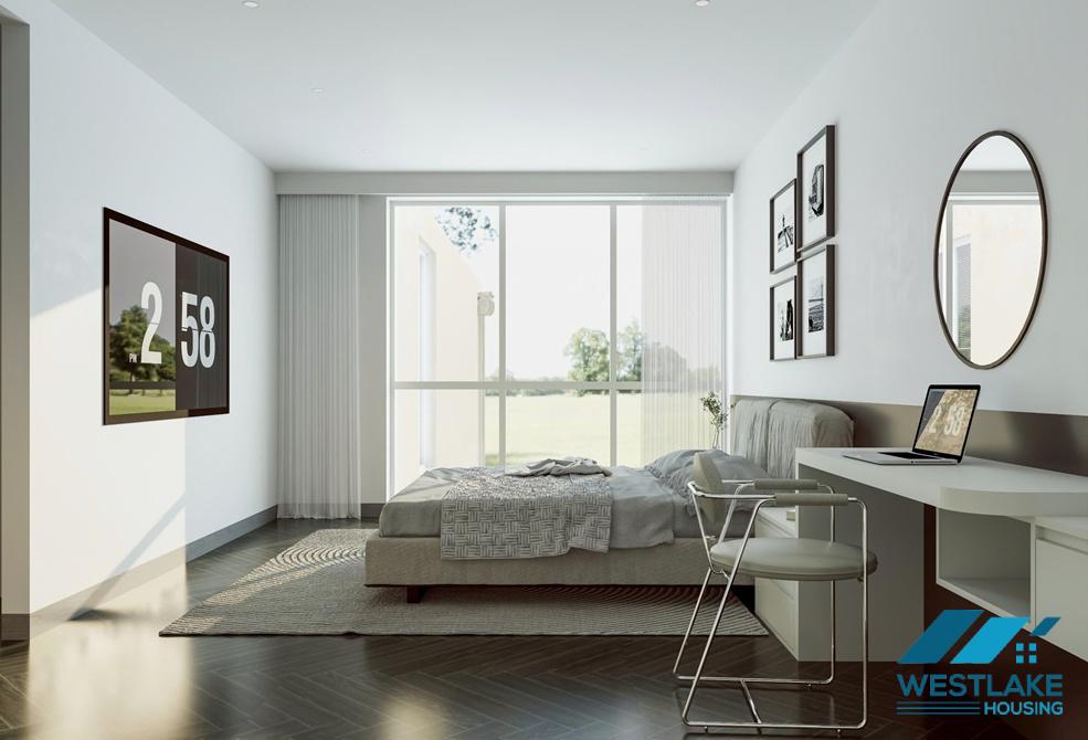 A beautiful penthouse apartment for rent in P1 Tower, Ciputra, Ha Noi