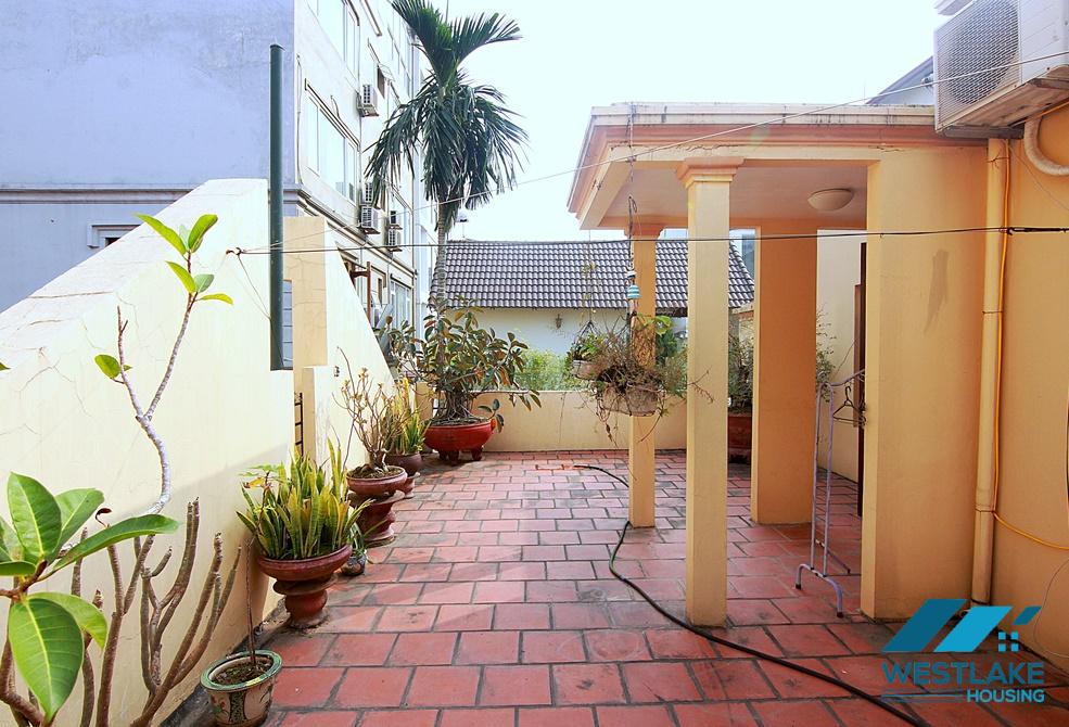 A 3 bedroom house with small yard for rent in Tay Ho, Ha Noi