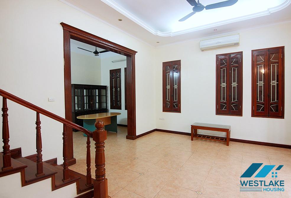 A 3 bedroom house with small yard for rent in Tay Ho, Ha Noi