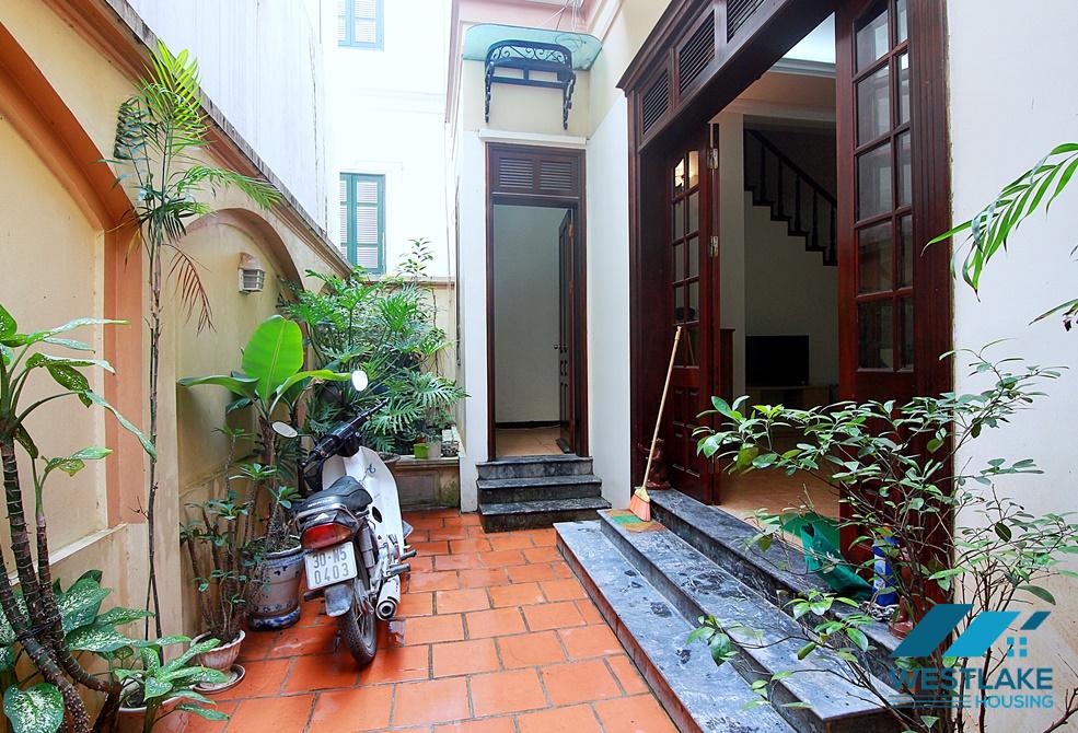 A 3 bedroom house with small yard for rent in Tay Ho, Ha Noi