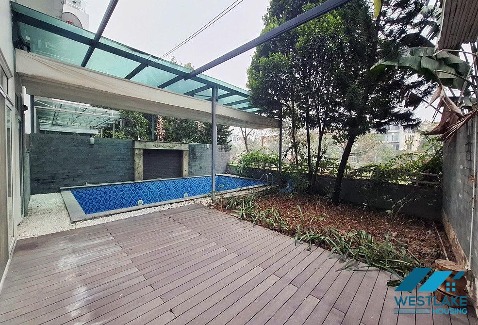 Gorgeous swimming pool villa rental in Q Block, Ciputra area, Ha Noi for rent