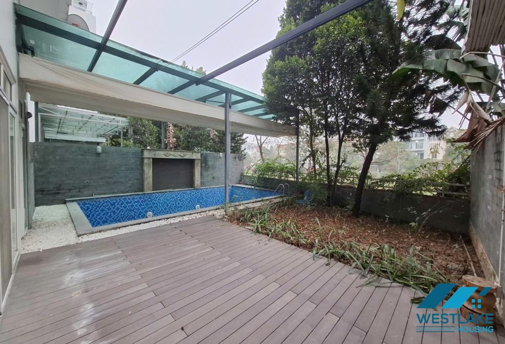 Gorgeous swimming pool villa rental in Q Block, Ciputra area, Ha Noi for rent