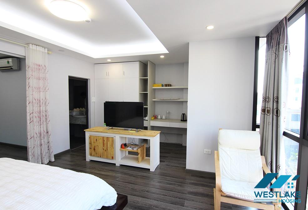 A bright and cozy 1 bedroom apartment for rent in Tay Ho, Ha Noi