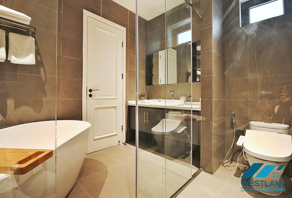 Super modern and bright 04-bedroom apartment for rent in Tay Ho, Ha Noi