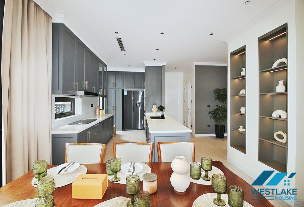 Super modern and bright 04-bedroom apartment for rent in Tay Ho, Ha Noi