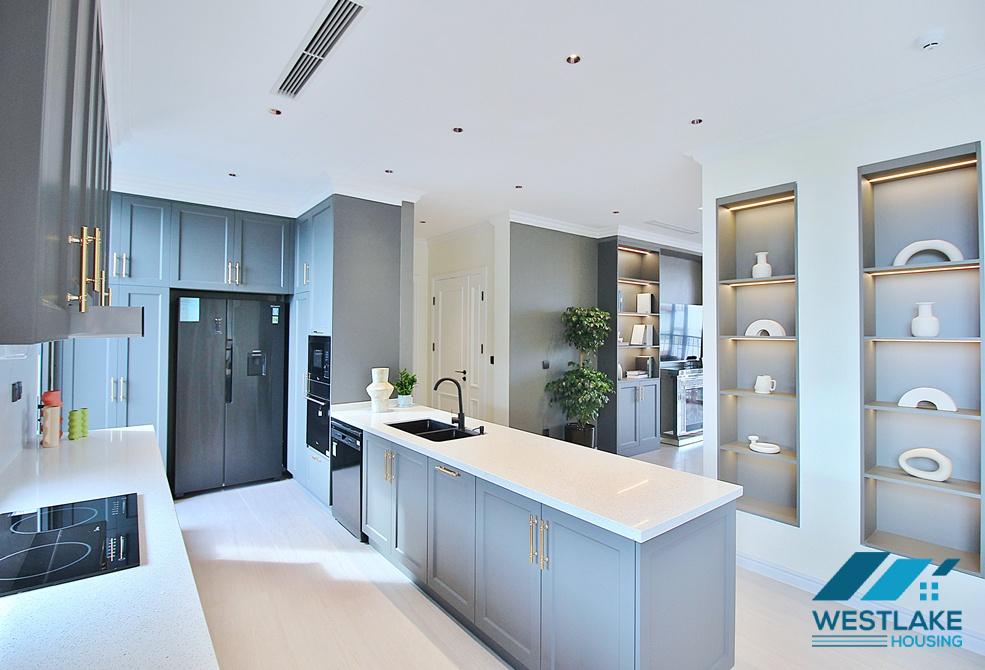 Super modern and bright 04-bedroom apartment for rent in Tay Ho, Ha Noi
