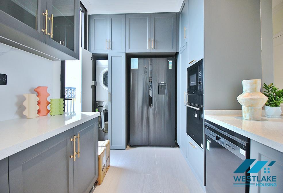 Super modern and bright 04-bedroom apartment for rent in Tay Ho, Ha Noi