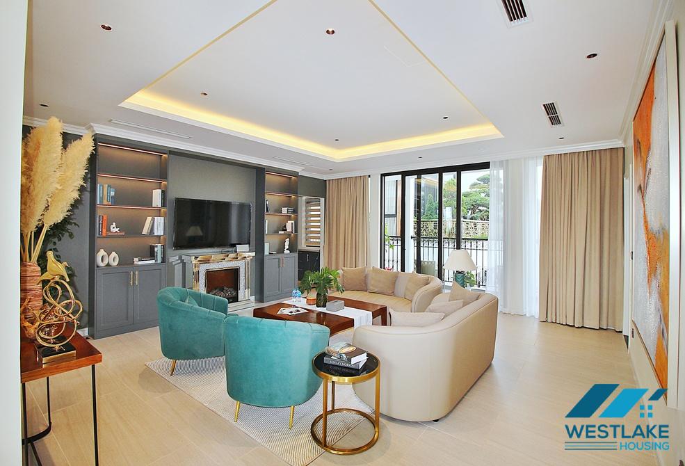 Super modern and bright 04-bedroom apartment for rent in Tay Ho, Ha Noi
