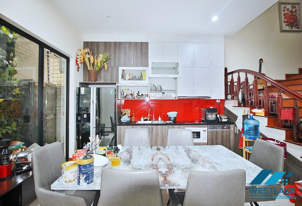 Morden and bright 4 bedrooms house for rent in Au Co st, Tay Ho, Ha Noi