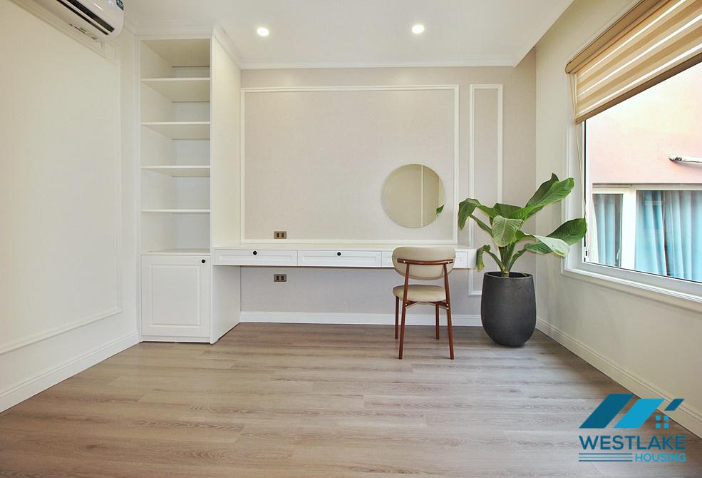 Morden and brand new 4 bedrooms house for rent in To Ngoc Van st, Tay Ho, Ha Noi