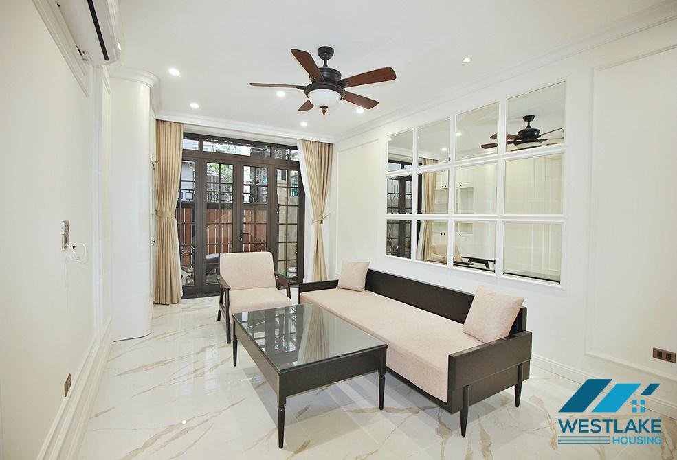 Morden and brand new 4 bedrooms house for rent in To Ngoc Van st, Tay Ho, Ha Noi