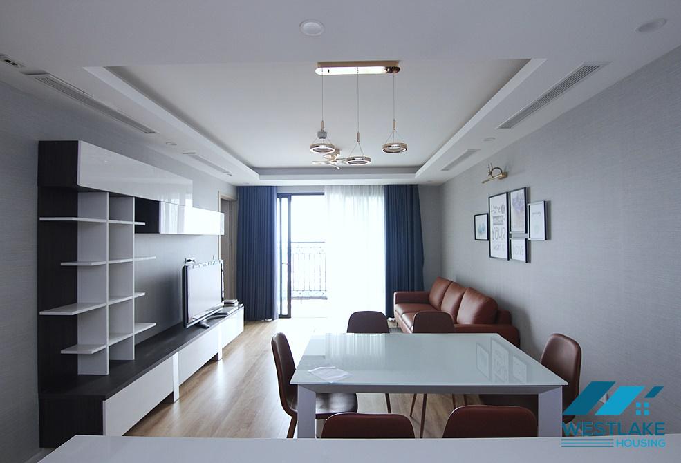 A luxury 3 bedrooms apartment for rent in B building D' Le Roi Soleil, Xuan Dieu, Ha Noi