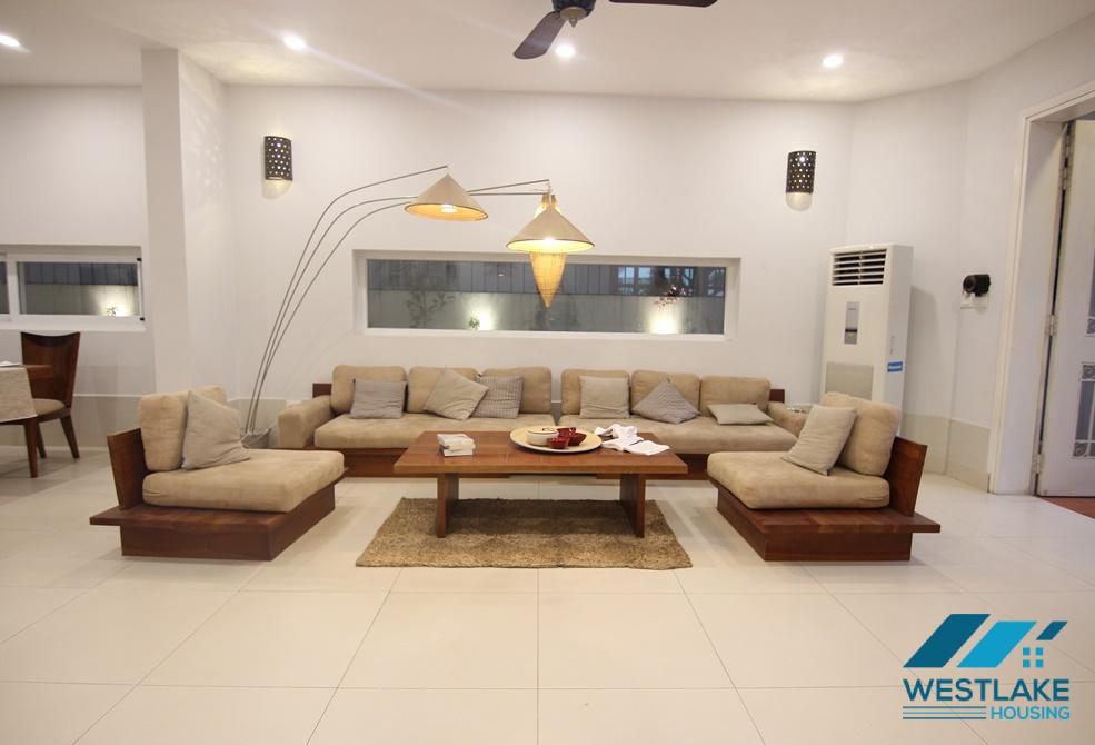 A nice design house for rent in Tay Ho, Ha Noi