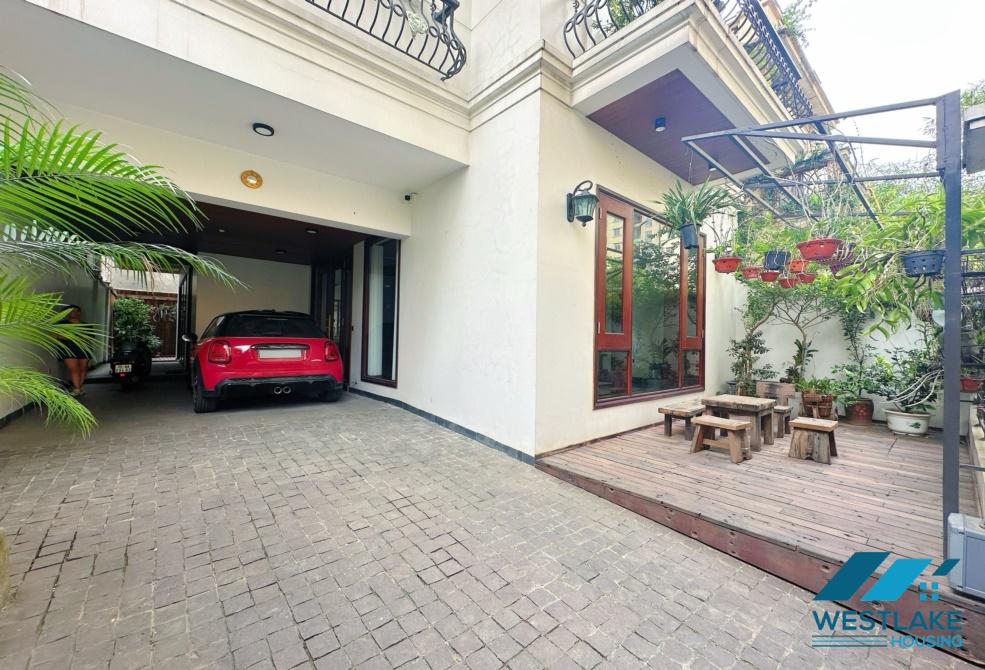 Fully furnished 05-bedroom house for rent in G Block, Ciputra, Tay Ho, Hanoi
