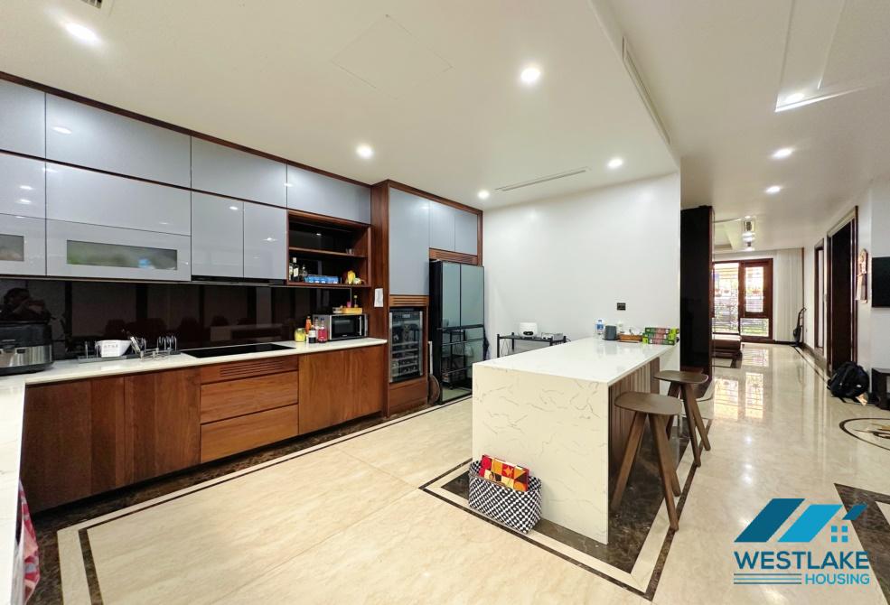 Fully furnished 05-bedroom house for rent in G Block, Ciputra, Tay Ho, Hanoi