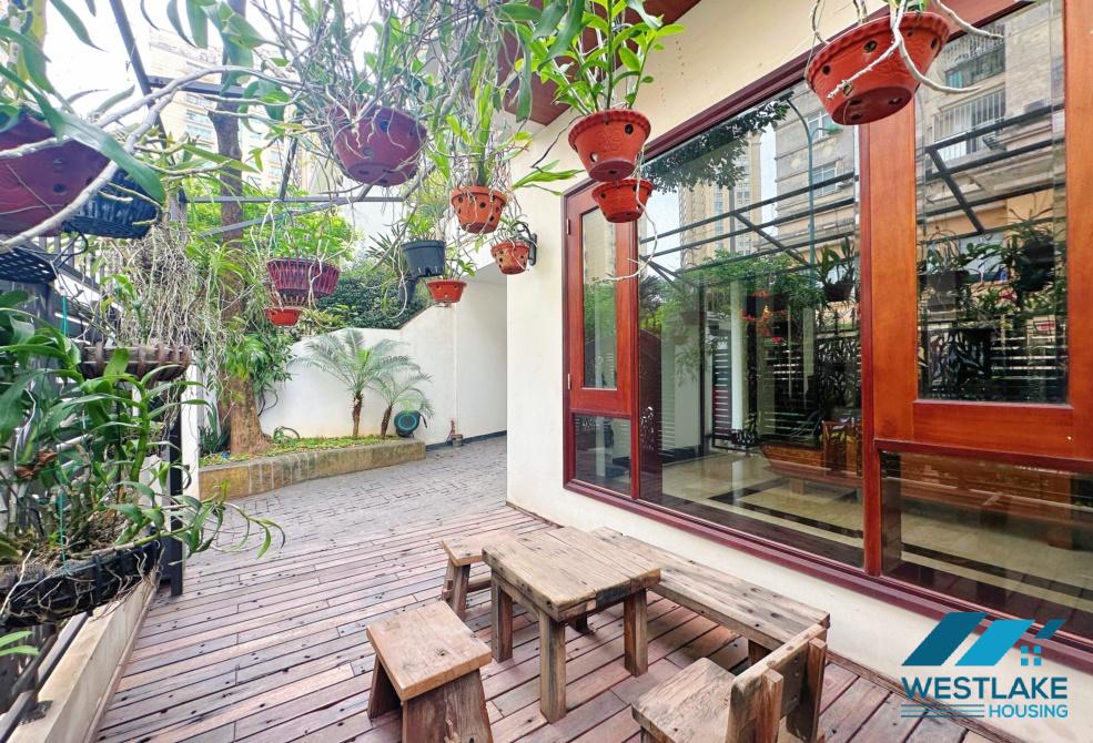 Fully furnished 05-bedroom house for rent in G Block, Ciputra, Tay Ho, Hanoi