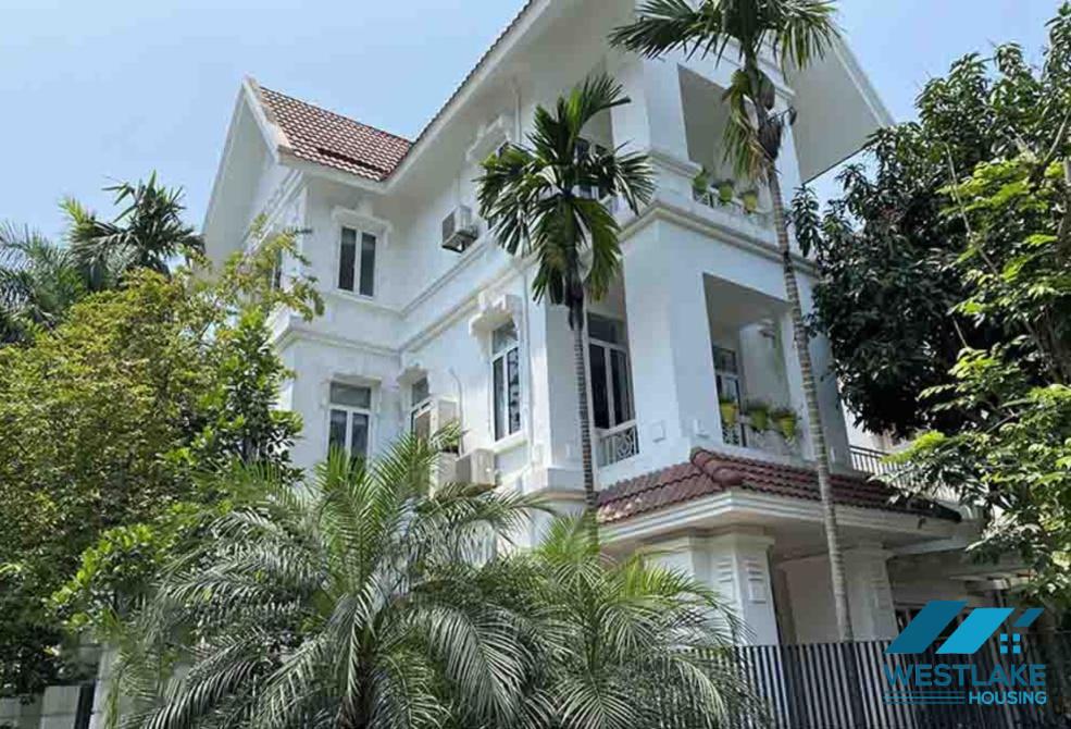 A lovely house for rent in T Block, Ciputra, Tay Ho, Ha Noi